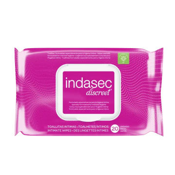 Indasec Toallitas Higiene Íntima , 30 unidades