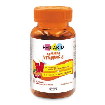 Ineldea Pediakid Ositos Vitamina C Sabor Cere  60 gominolas