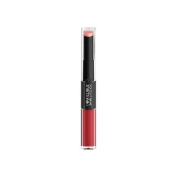 L'Oréal Paris Infaillible 24H Lipstick Color - Labial De Larga Duración Tono 501Timeless Red