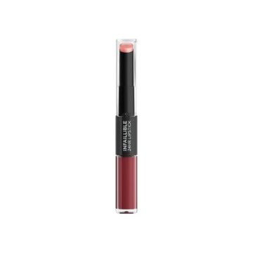 L'Oréal Paris Infaillible 24H Lipstick Color - Labial De Larga Duración Tono 502Red To Stay