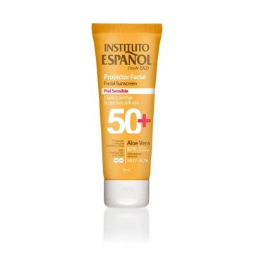 Instituto Español Tubo Protección Facial Piel Sensible Spf50+ 75 Ml