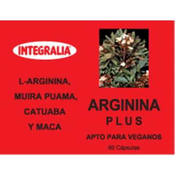 Integralia Arginina Plus, 60 Cápsulas