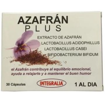 Integralia Azafran Plus 30 Cápsulas