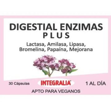 Integralia Digestial Enzimas Plus 30 Cápsulas