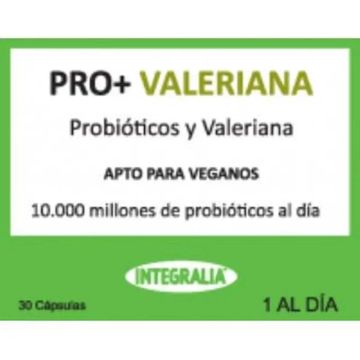 Integralia Pro+ Valeriana 30 Cápsulas