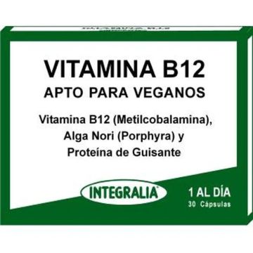 Integralia Vitamina B12 30 Cápsulas