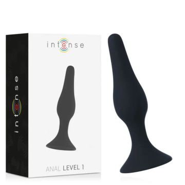 Intense Anal Toys Anal Level 1 10.5Cm Negro