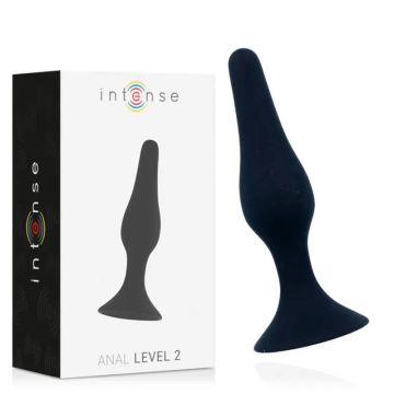 Intense Anal Toys Anal Level 2 11.5Cm Negro