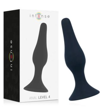 Intense Anal Toys Anal Level 4 15.5Cm Negro