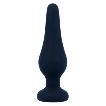 Intense Anal Toys Anal Plug Pipo S Silicone Negro 9.8 Cm