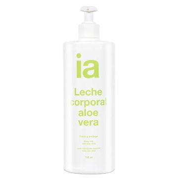 Interapothek Leche Hidratante Corporal Aloe Con Dosificador, 750 ml