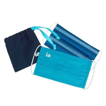 Interapothek Mascarilla Azul+Rayas+Bolsa