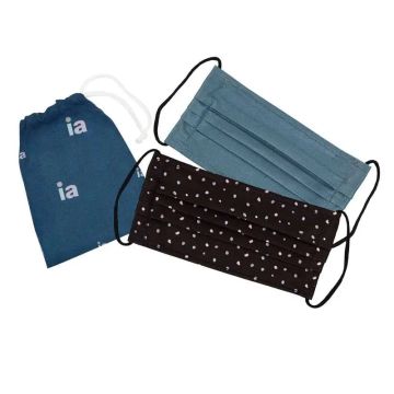 Interapothek Mascarilla Topos+Azul G+Bol