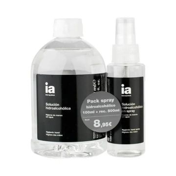 Interapothek Spray Hidroa 100 Ml +Recarga 500 Ml