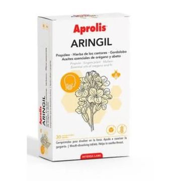 Intersa Aringil (Faringil) (FaringitisAfoniaTos) 30 Comprimidos