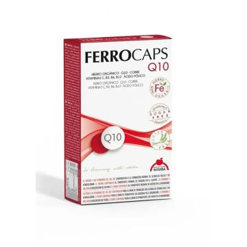 Intersa Ferrocaps Q10, 60 Cápsulas