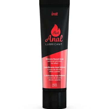 Intt Lubricante Anal Íntimo Base Silicona Y Efecto Calor