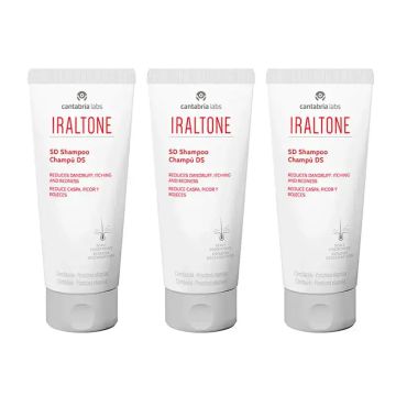 Iraltone Pack Champú Ds, 3 X 200 Ml
