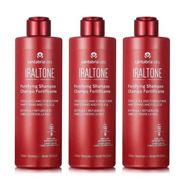 Iraltone Pack Champu Fortificante, 3 X 400 Ml