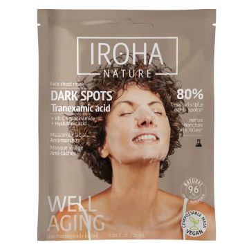 Iroha Nature Well Aging Mascarilla Antimanchas Ácido Tranexámico , 25 ml