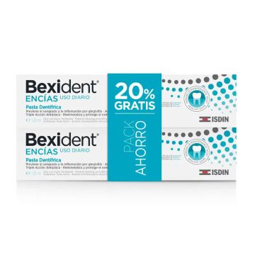 Isdin Bexident Duplo Pasta De Dientes De Uso Diario Para Encías 125 Ml