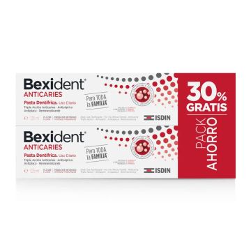 Isdin Bexident Duplo Anticaries Pasta Dental 2 x 125 Ml