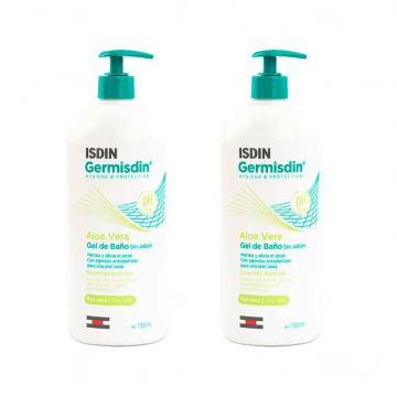 Isdin Duplo Germisdin Higiene Corporal Piel Seca 2 x 1 Litro