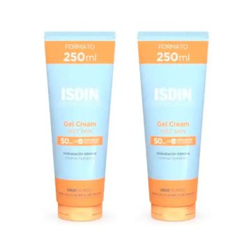 Isdin Fotoprotector Gel Crema SPF 50+, Pack 2 x 250 ml