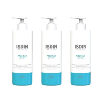 Isdin After Sun Loción, 3X400 Ml