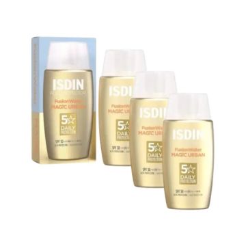 Isdin Fotoprotector Fusión Water Urban Spf 30, 3X50 Ml
