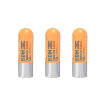 Isdin Protector Labial Spf30, 3X4 Gr