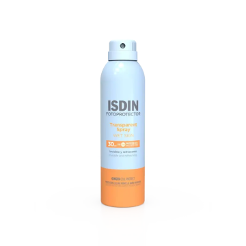 Isdin Transparent Spray Wet Skin Spf 30 250 Ml