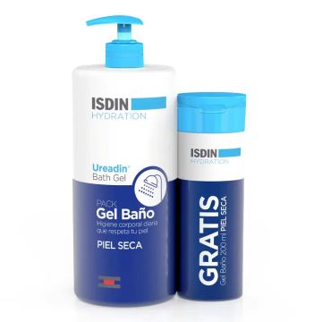 Isdin Ureadin Pack Gel De Baño 1 Litro + 200 Ml Gratis