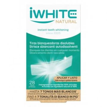 Iwhite Tiras Blanqueadoras Disolubles, 28 tiras