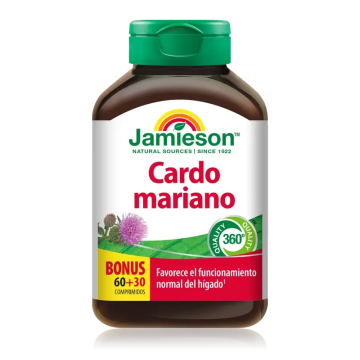 Jamieson Cardo Mariano 450Mg , 90 comprimidos