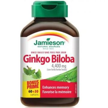 Jamieson Ginkgo Biloba 4000Mg , 90 comprimidos