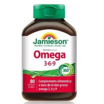Jamieson Omega 3-6-9 , 200 capsulas