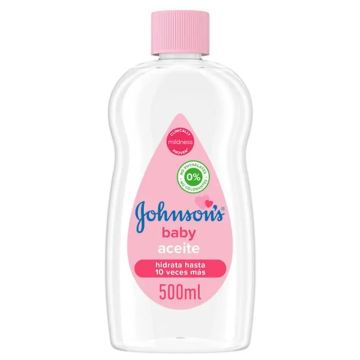 Johnson'S Baby Aceite Regular, Deja la Piel Suave y Sana, Ideal Para PielesDelicadas, 500 ml