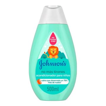 Johnson's Baby Acondicionador Desenredante, Cabello Largo o Rizado, SinLágrimas, Hipoalergénico, 500 ml