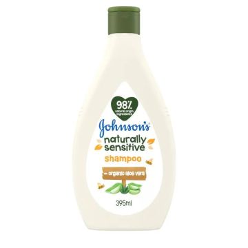 Johnson´S Baby Champú Bio Naturally Sensitive, 395 ml