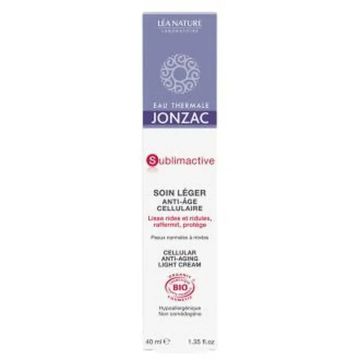 Jonzac Eco-Bio Sublimactive Crema Ligera Antiedad 40Ml. Bio