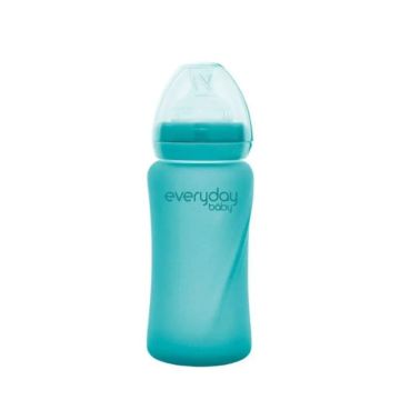 Joykids Biberón Cristal 240Ml Turquesa Termos Everyday Baby