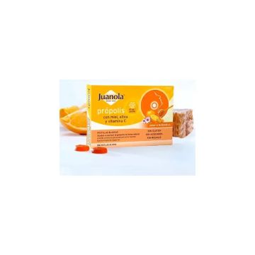 Juanola Pastillas Blandas Própolis Naranja 24 pastillas