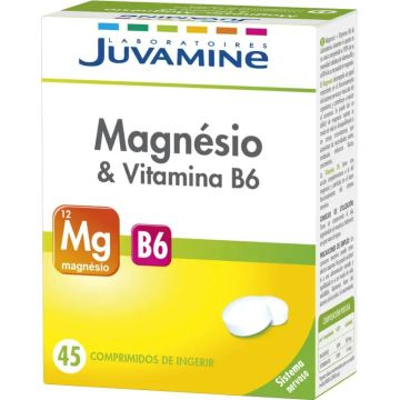 Juvamine Magnesio Vitamina B6  45 comprimidos