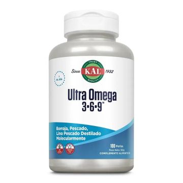 Kal Ultra Omega 3 6 9 100 Perlas