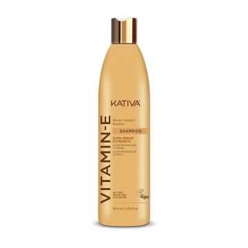 Kativa Vitamina E Biotin Bambu Champu , 500 ml