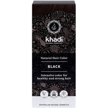 Khadi Herbal Color Negro  100 gr