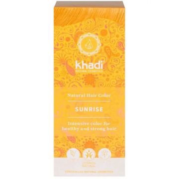 Khadi Herbal Color Rubio Amanecer-Miel (Sunrise), 100 Gr