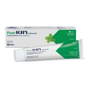 KIN Fluorkin Anticaries Pasta Menta, 125 ml