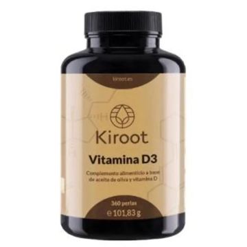 Kiroot Vitamina D3 360Perlas
